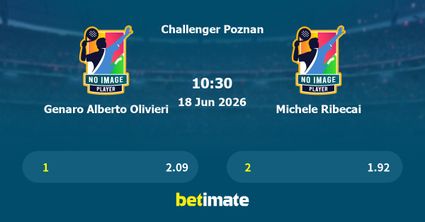 Genaro Alberto Olivieri vs Michele Ribecai Prediction, Tennis Odds & Betting Tips 18/06/2026