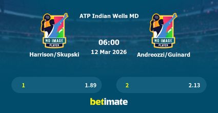 Harrison/Skupski vs Andreozzi/Guinard Prediction, Tennis Odds & Betting Tips 12/03/2026