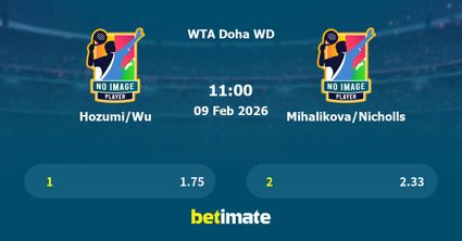 Hozumi/Wu vs Mihalikova/Nicholls Prediction, Tennis Odds & Betting Tips 09/02/2026