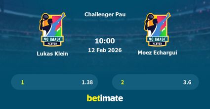 Lukas Klein vs Moez Echargui Prediction, Tennis Odds & Betting Tips 12/02/2026