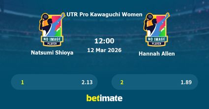 Natsumi Shioya vs Hannah Allen Prediction, Tennis Odds & Betting Tips 12/03/2026