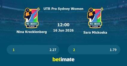 Nina Krecklenberg vs Sara Mickoska Prediction, Tennis Odds & Betting Tips 16/06/2026