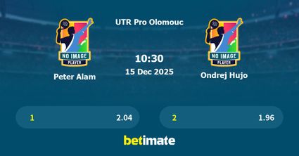 Peter Alam vs Ondrej Hujo Prediction, Tennis Odds & Betting Tips 15/12/2025