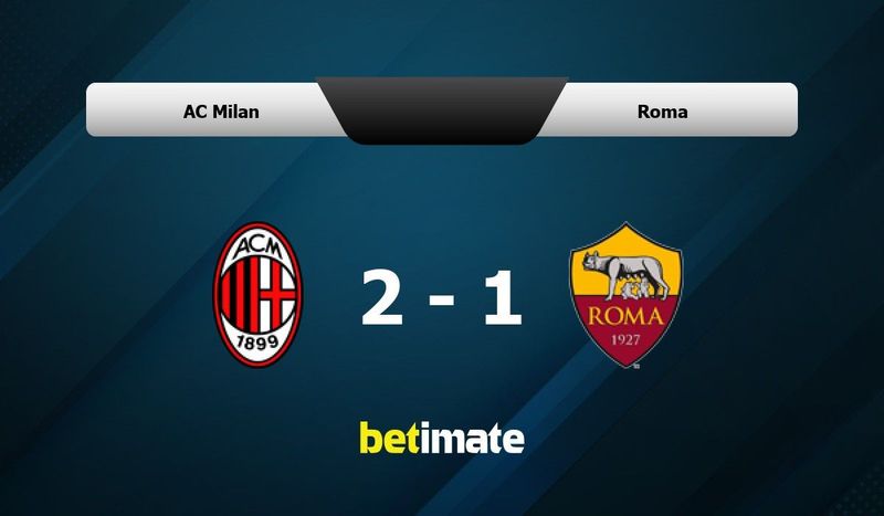 Ac Milan Vs Roma Prediction Odds And Betting Tips 01142024