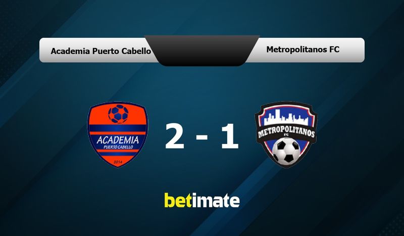 Academia Puerto Cabello vs Metropolitanos FC Prediction, Odds & Betting ...