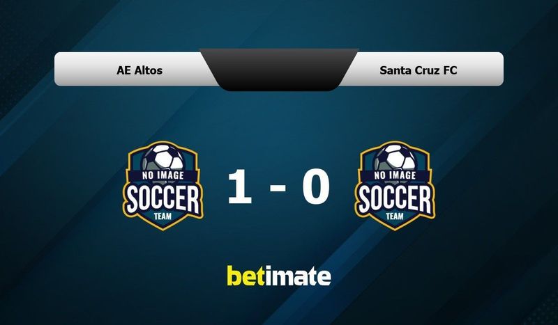 AE Altos vs Santa Cruz FC Prediction Odds Betting Tips 01 07 2024