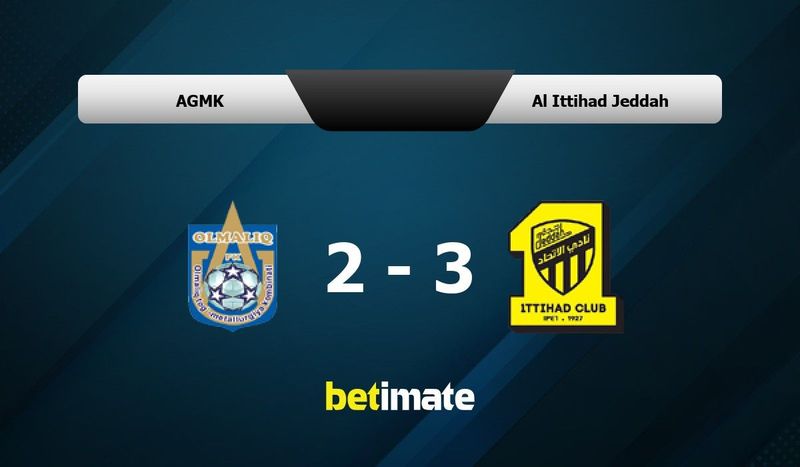 Group C: Al Ittihad FC (KSA) 3-0 AGMK FC (UZB)