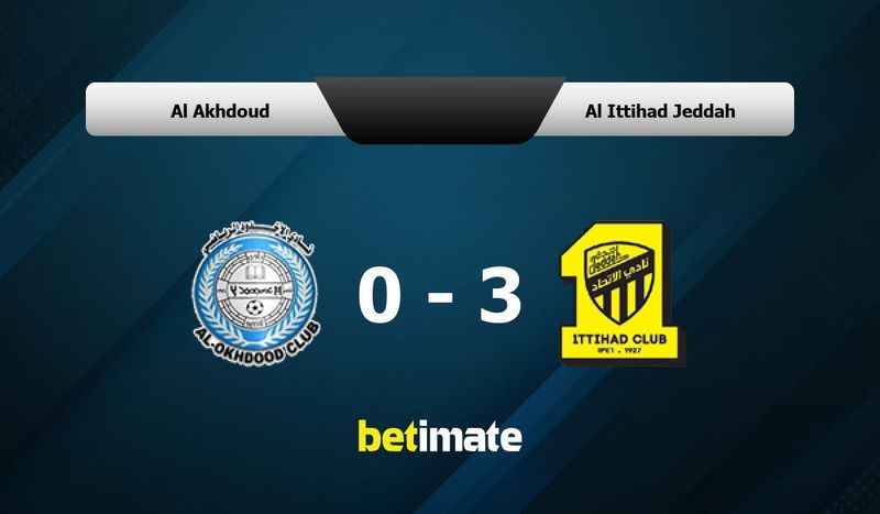 Al Akhdoud vs Al Ittihad Jeddah Prediction, Odds & Betting Tips 08/30/2025