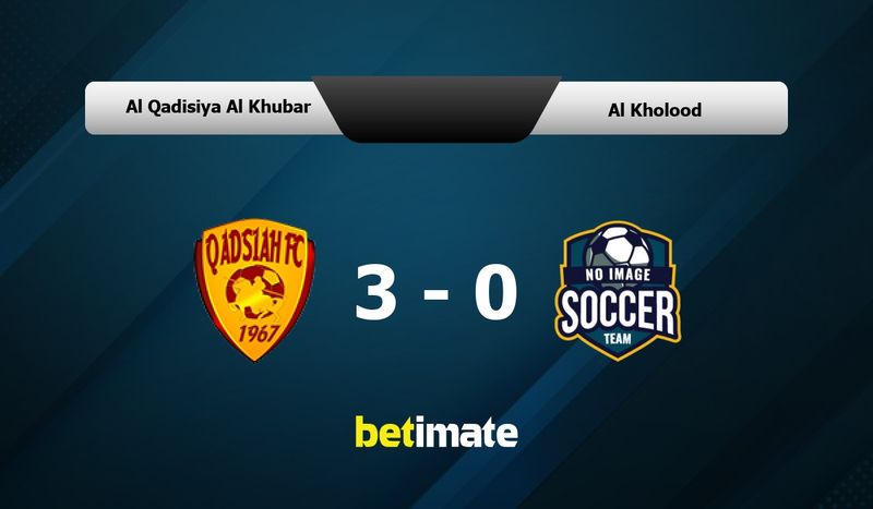 Al Qadisiya Al Khubar vs Al Kholood Prediction, Odds & Betting Tips 11 ...