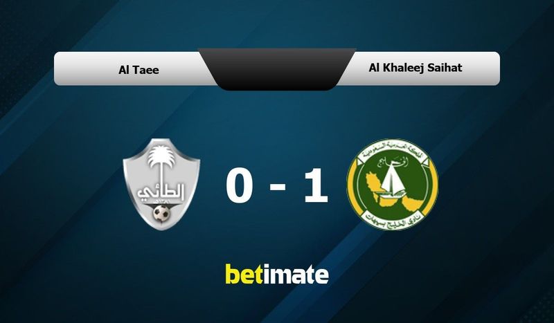 Al Taee vs Al Khaleej Saihat Prediction, Odds & Betting Tips 05/04/2024
