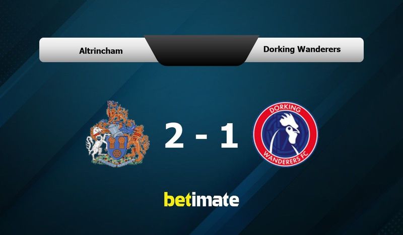 Altrincham vs Dorking Wanderers Predictions