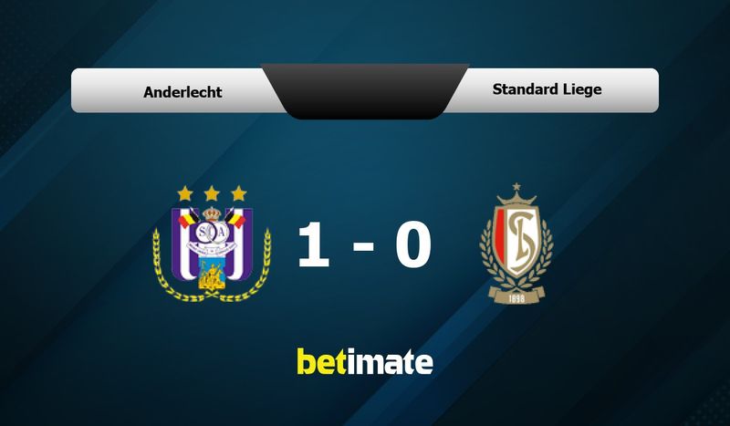 Anderlecht vs Standard Liege Prediction & Betting Tips - 07/12/2023
