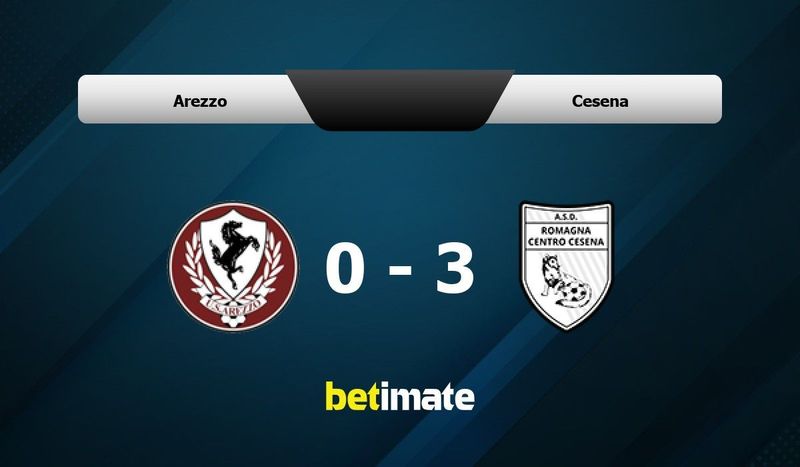 Arezzo vs Cesena Prediction Odds Betting Tips 10 09 2023