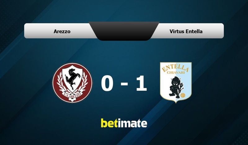 Arezzo vs Virtus Entella Prediction Odds Betting Tips 02 04 2024