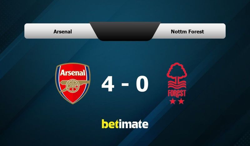 Arsenal vs Nottingham Forest prediction, odds, betting tips and