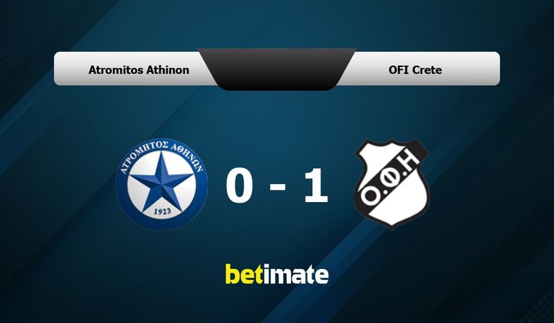 Atromitos Athinon vs OFI Crete Prediction, Odds & Betting Tips 01/31/2026