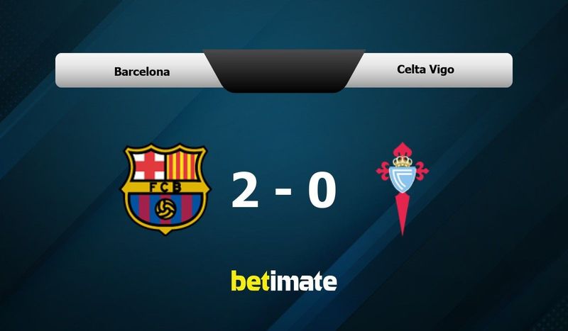 Barcelona vs celta 2025 vigo h2h stats