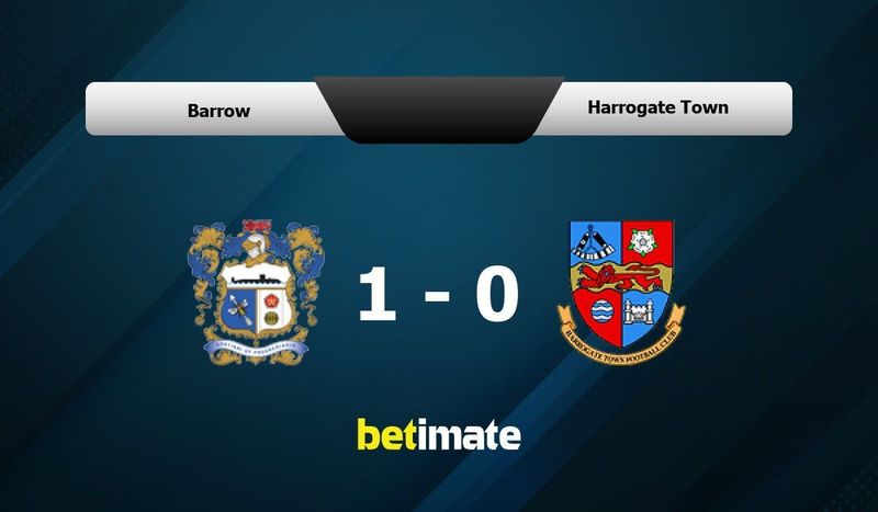 Barrow vs Harrogate Town Prediction Odds Betting Tips 03 16 2024