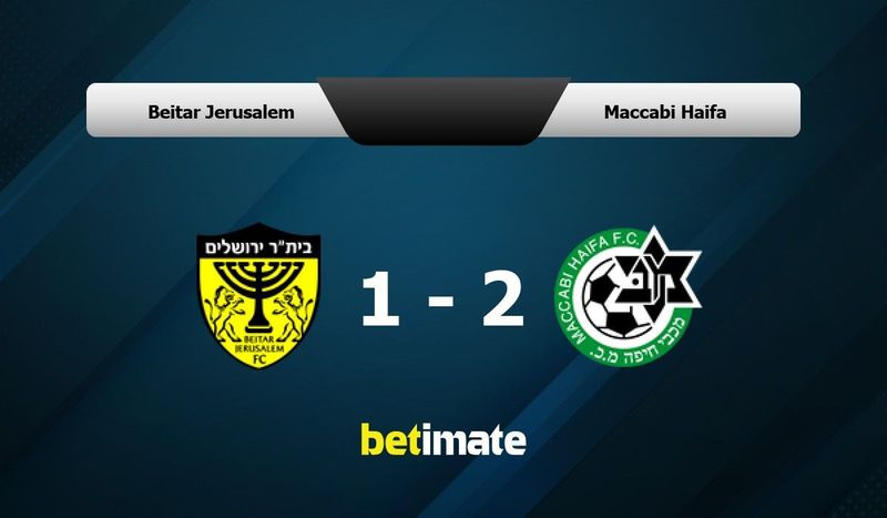 Beitar Jerusalem vs Maccabi Haifa Prediction, Odds & Betting Tips 08/31 ...