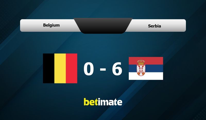 Бельгия сербия