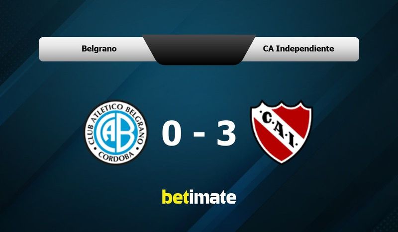 Belgrano vs CA Independiente Prediction, Odds & Betting Tips 08/01/2025