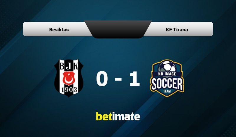 Besiktas vs Tirana Predictions & Tips – Back home win & BTTS in