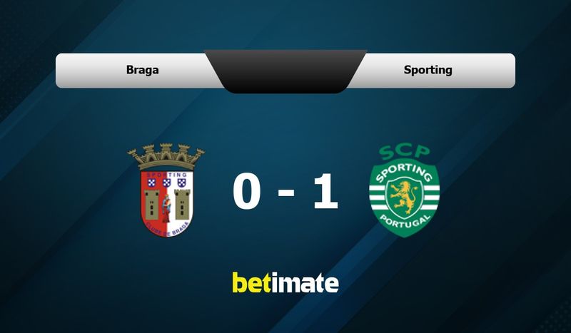 Prognóstico, probabilidades e dicas de apostas para Braga x Sporting em ...