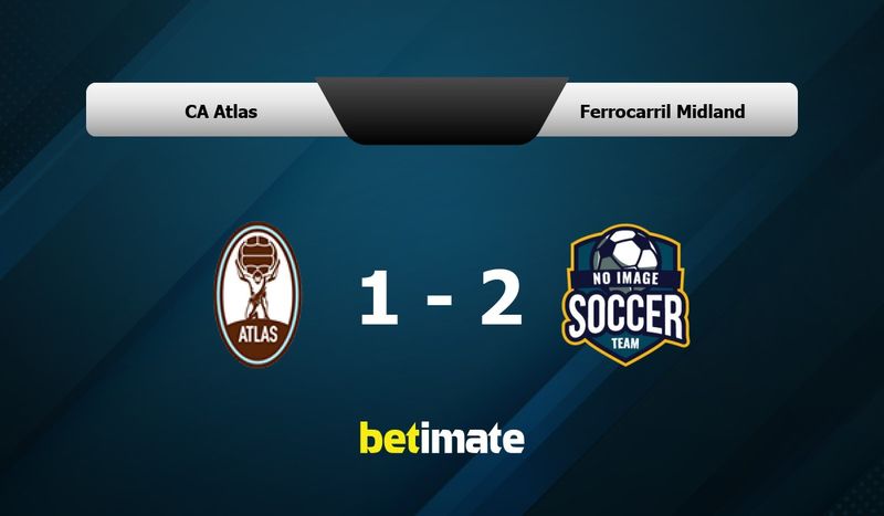 CA Atlas Reserve vs Sportivo Italiano Reserve live score, H2H and