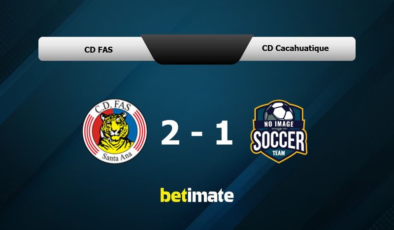 CD FAS vs CD Cacahuatique Prediction, Odds & Betting Tips 05/10/2026