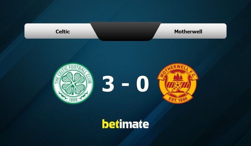 Celtic vs 2025 motherwell h2h results