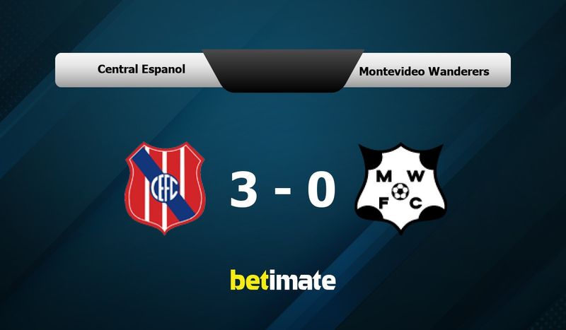 Central Espanol vs Montevideo Wanderers Prediction, Odds & Betting Tips