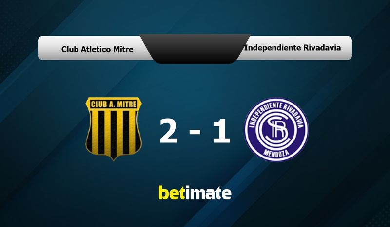 Club Atletico Mitre vs Quilmes - live score, predicted lineups and