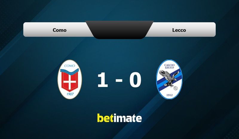 Como 1907, Italy: Games - Football Livescore, standings, results