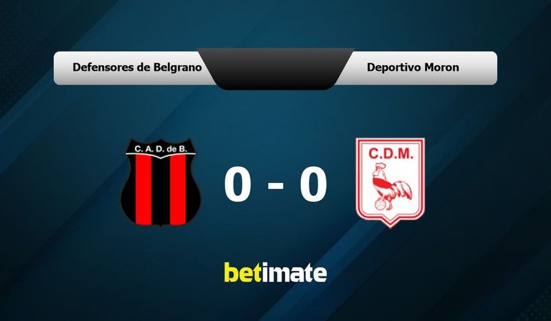Dự đoán Defensores de Belgrano vs Deportivo Moron, Tỷ lệ & Mẹo cá cược ...