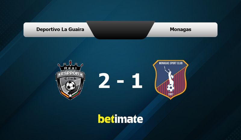 Deportivo La Guaira vs Monagas Prediction, Odds & Betting Tips 01/31/2026