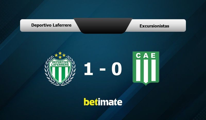 Excursionistas U20 score today - Excursionistas U20 latest score