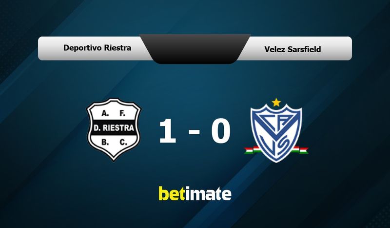 Deportivo Riestra vs Velez Sarsfield Prediction, Odds & Betting Tips 10 ...