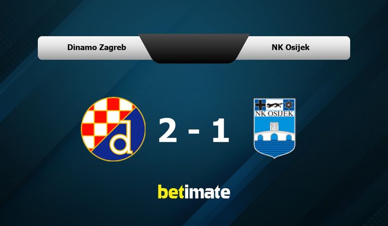 Dinamo Zagreb vs NK Osijek Prediction, Odds & Betting Tips 10/18/2025
