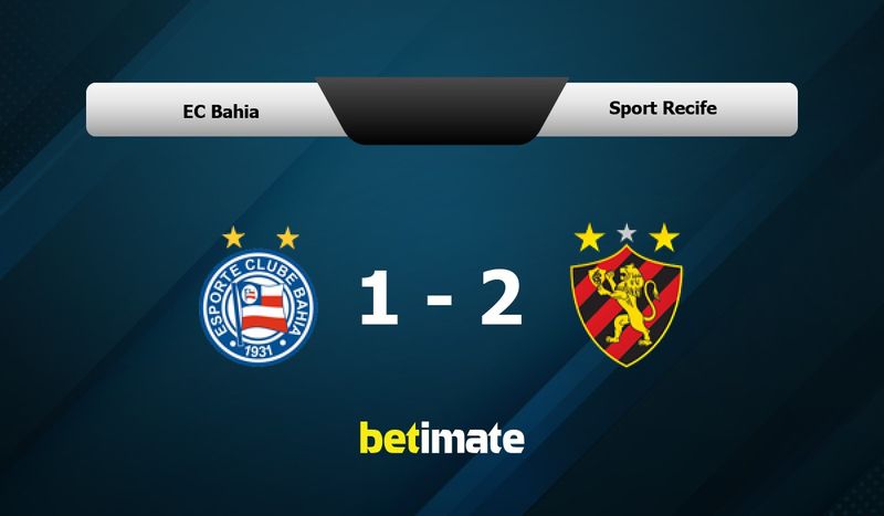 ABC vs Sport Recife live score, H2H and lineups