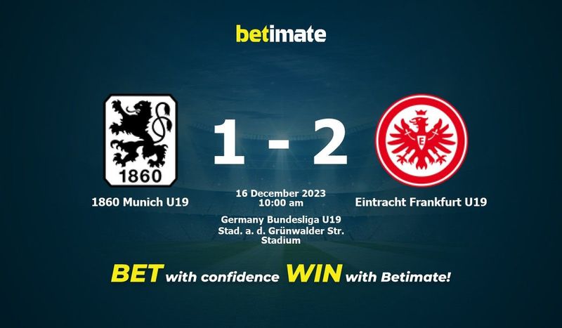 1860 Munich vs. Eintracht Frankfurt 1-2, Highlights