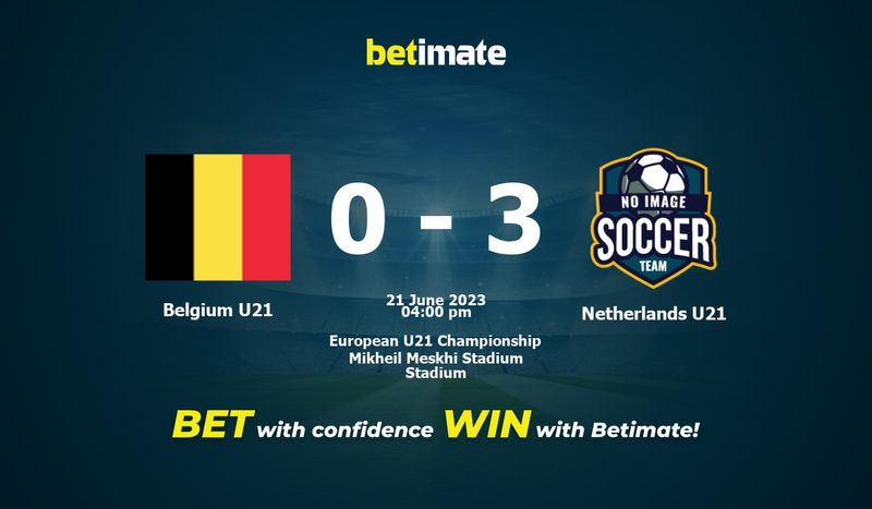 Belgium U21 vs Netherlands U21 Prediction, Odds & Betting Tips 06/21/2023