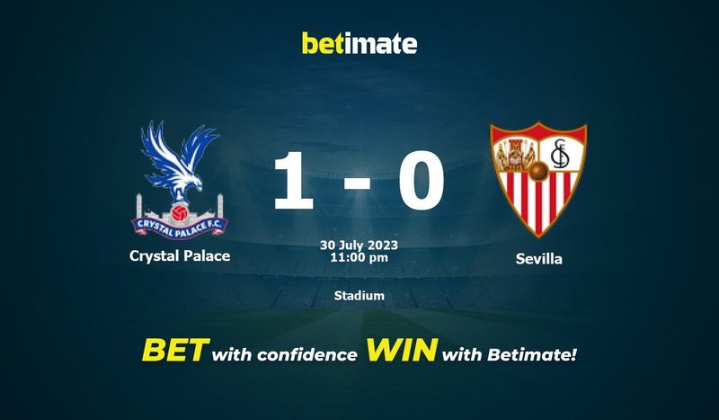 CRYSTAL PALACE F.C. VS SEVILLA F.C.