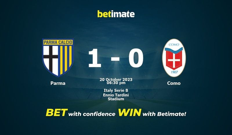 Parma vs Modena live score, H2H and lineups