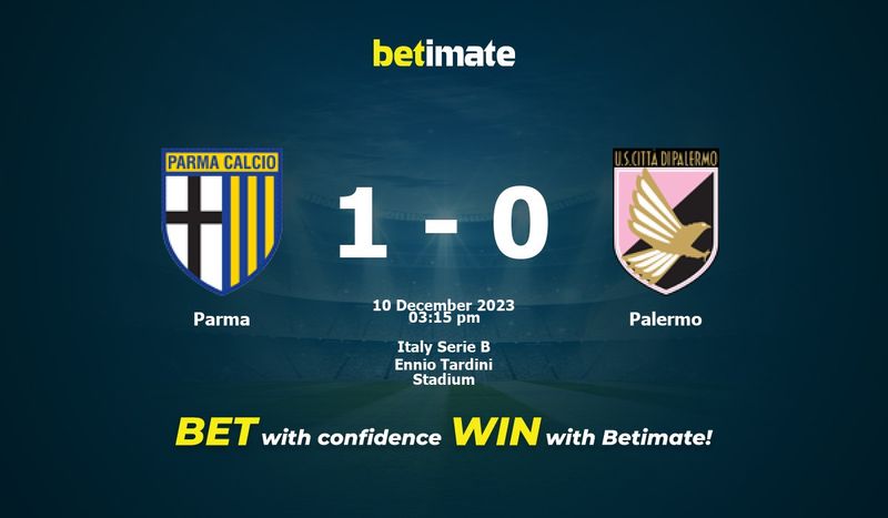 Parma vs Palermo: Live Score, Stream and H2H results 12/10/2023