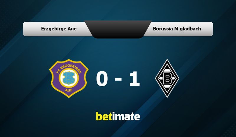 Erzgebirge Aue vs Borussia M’gladbach Prediction, Odds & Betting Tips