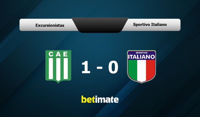 Excursionistas Reserve vs Sportivo Italiano Reserve live score