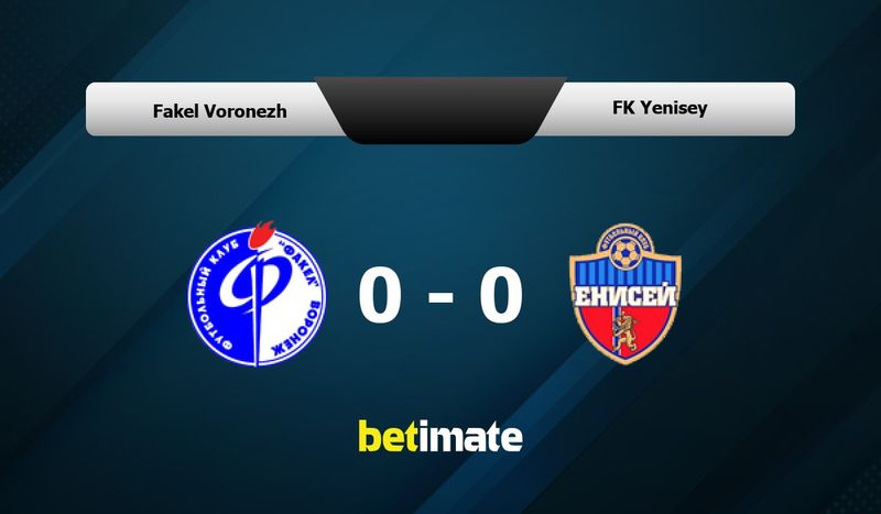 Fakel Voronezh vs FK Yenisey Prediction, Odds & Betting Tips 06/10/2023