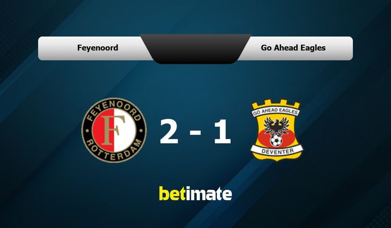 Feyenoord vs Go Ahead Eagles Prediction, Odds & Betting Tips 02/15/2026