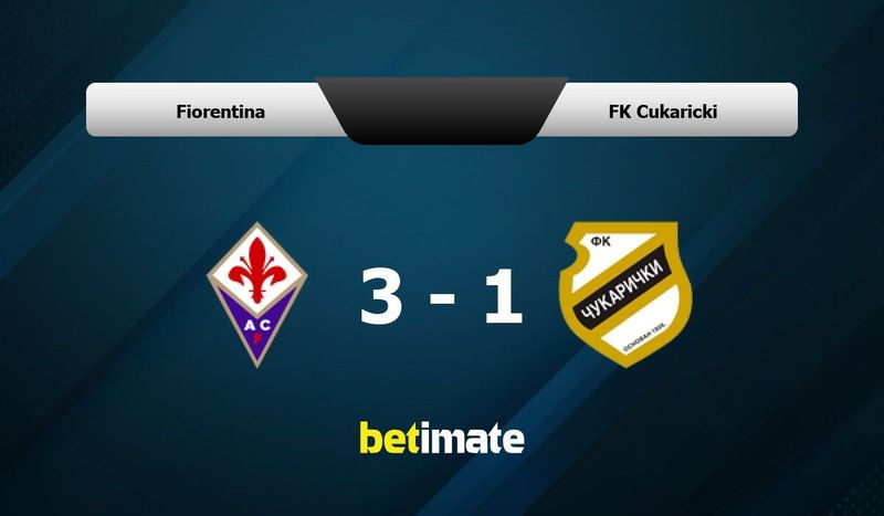 Fiorentina vs Cukaricki Prediction and Betting Tips