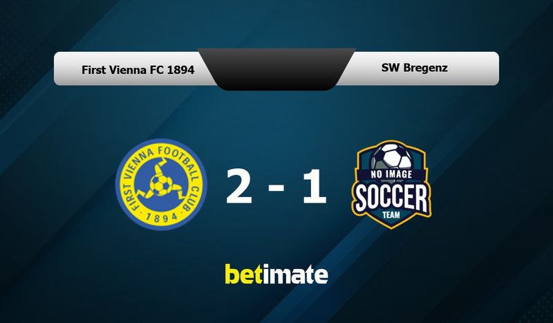 First Vienna FC 1894 vs SW Bregenz Prediction, Odds & Betting Tips 05 ...